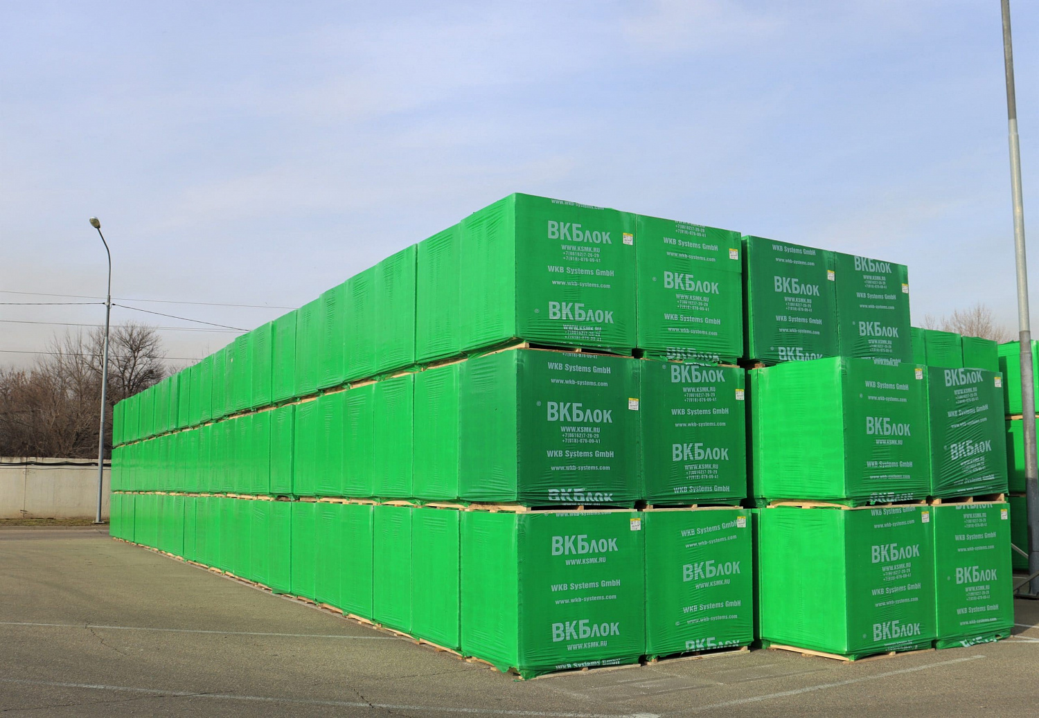 Газобетонные блоки ВКБлок D500 625х350х250 стеновые